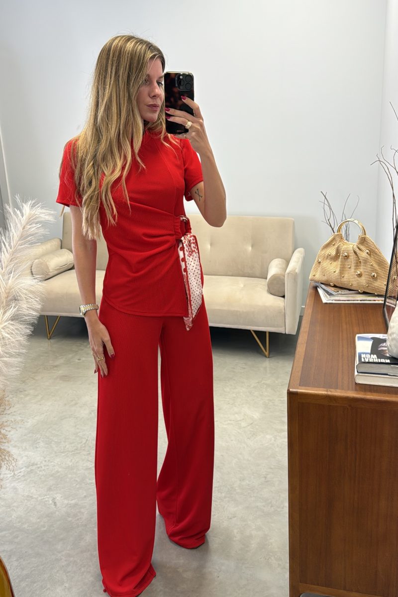 Conjunto Rojo Olivia
