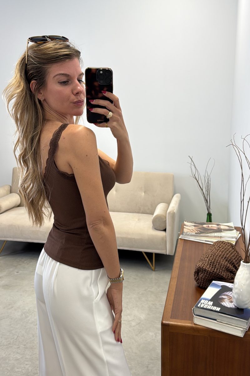 Top Marron Beth