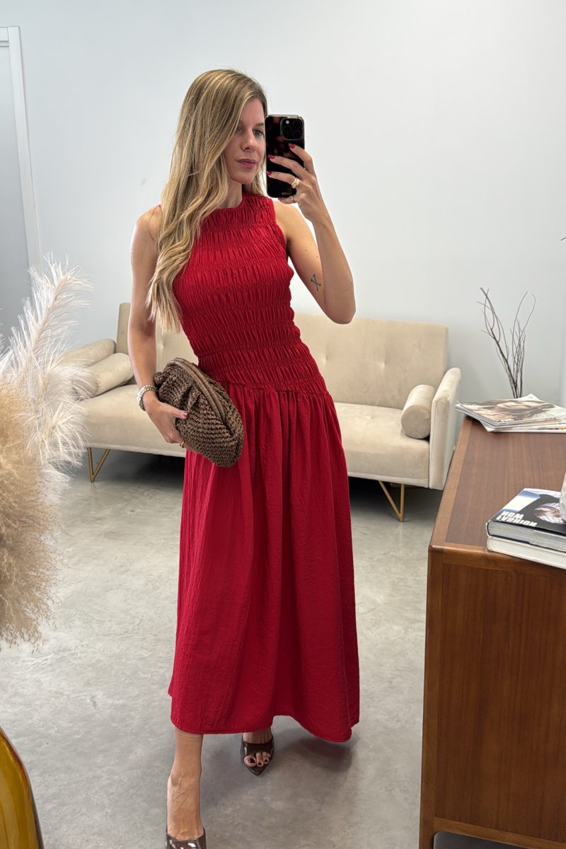 Vestido Rojo Carolina