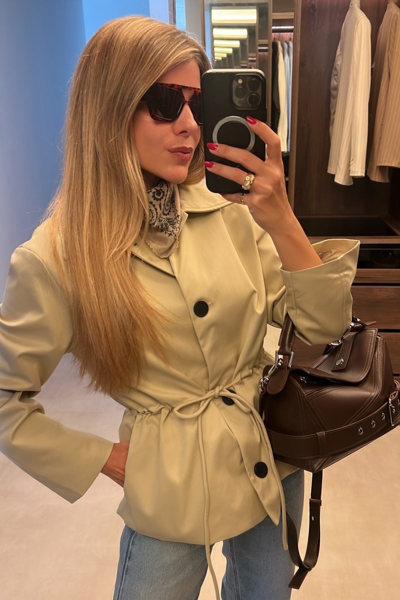 Gabardina Beige Roma