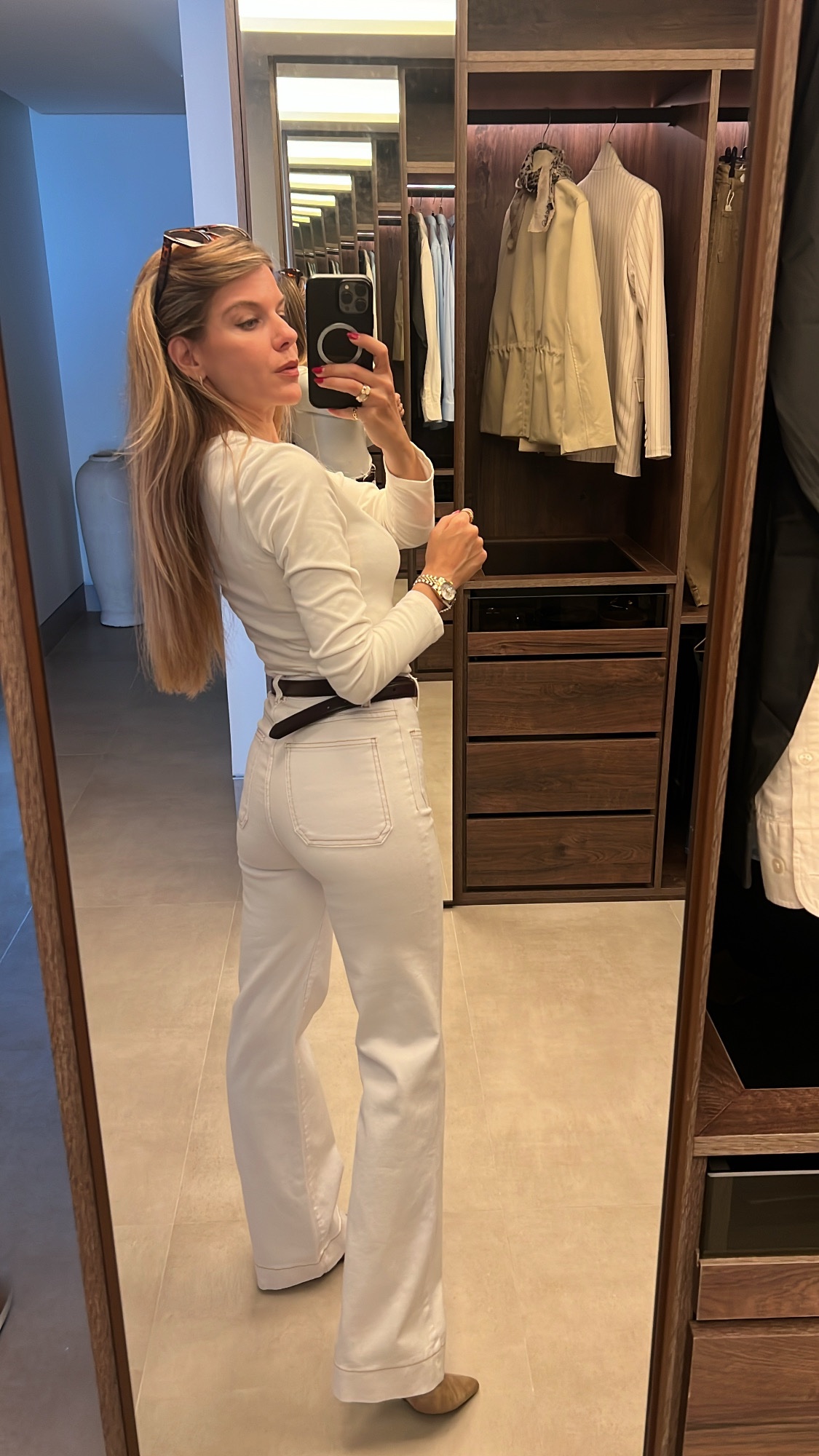 Vaquero Blanco Pocket Y6950 - Imagen 6