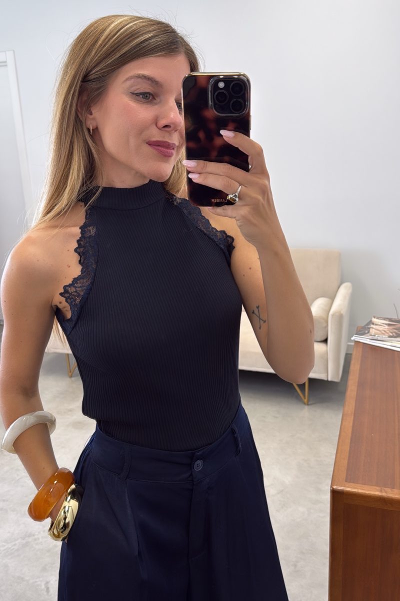 Camiseta Marino Halter