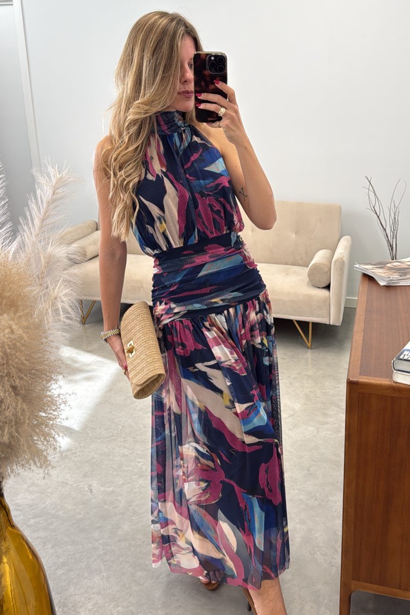 Vestido Marino Tropico