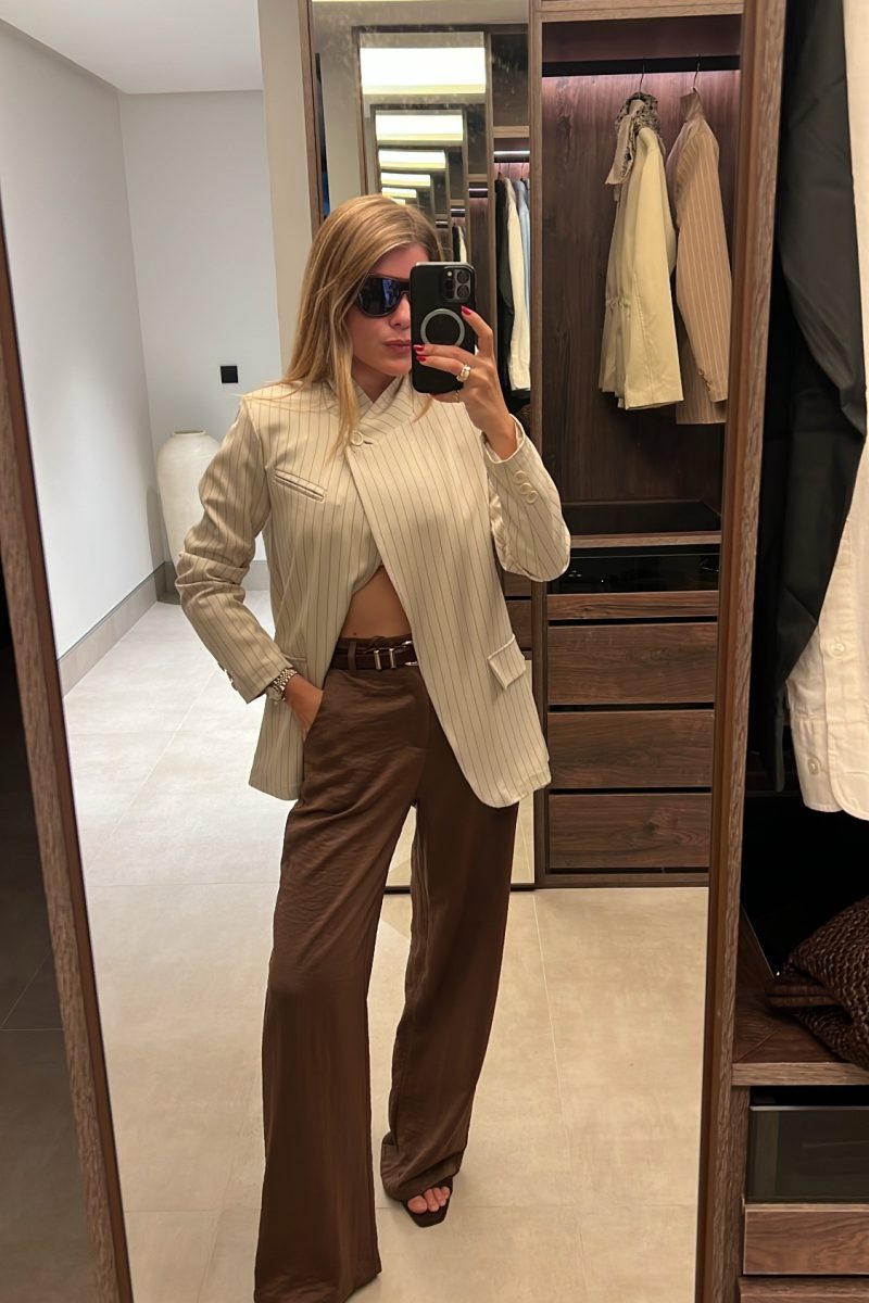 Pantalon Marron Marbella