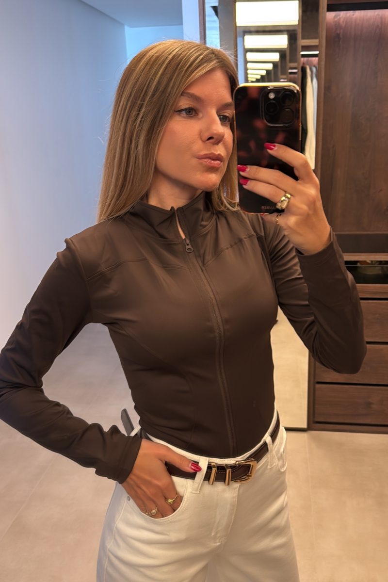 Chaqueta Brown Gym