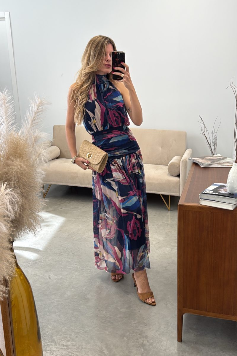 Vestido Marino Tropico