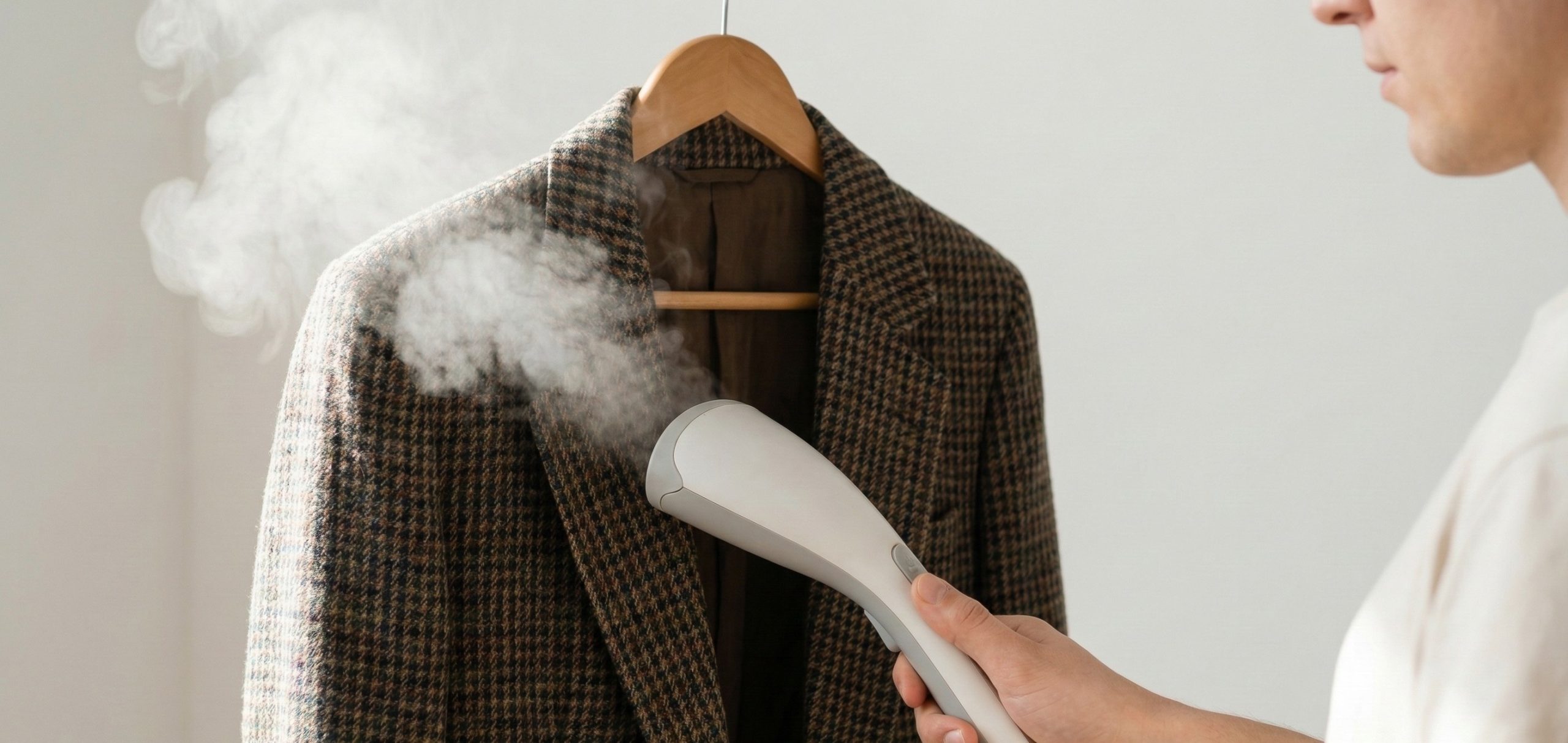 planchar con vapor ropa vintage