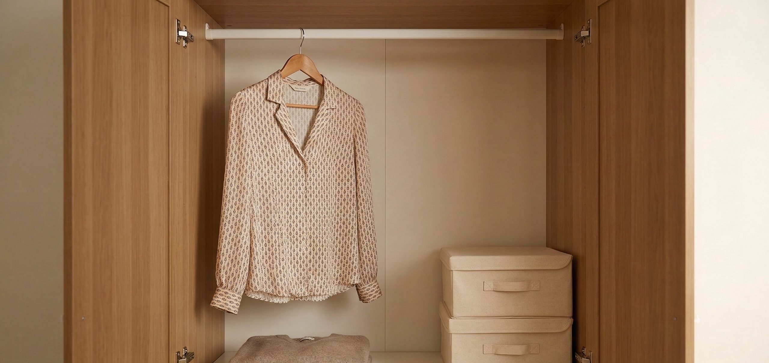 almacenaje de ropa vintage