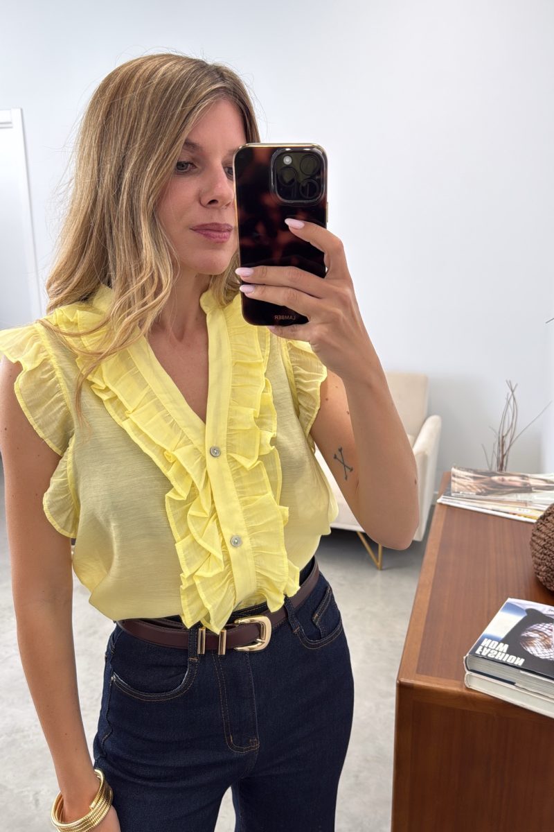 Blusa Amarilla Nerea