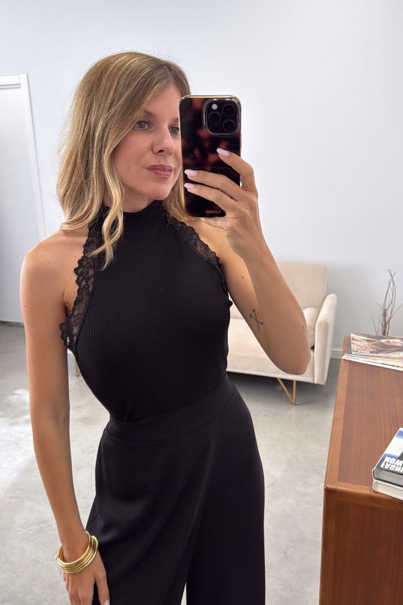 Camiseta Negra Halter