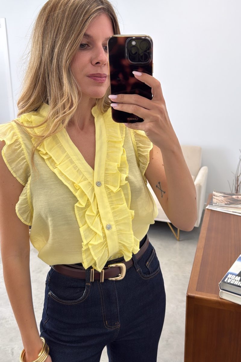 Blusa Amarilla Nerea