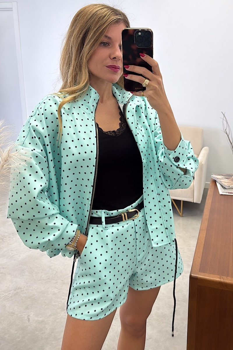 Conjunto Mint Topo