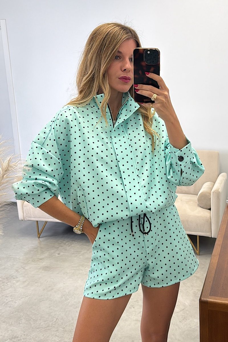 Conjunto Mint Topo
