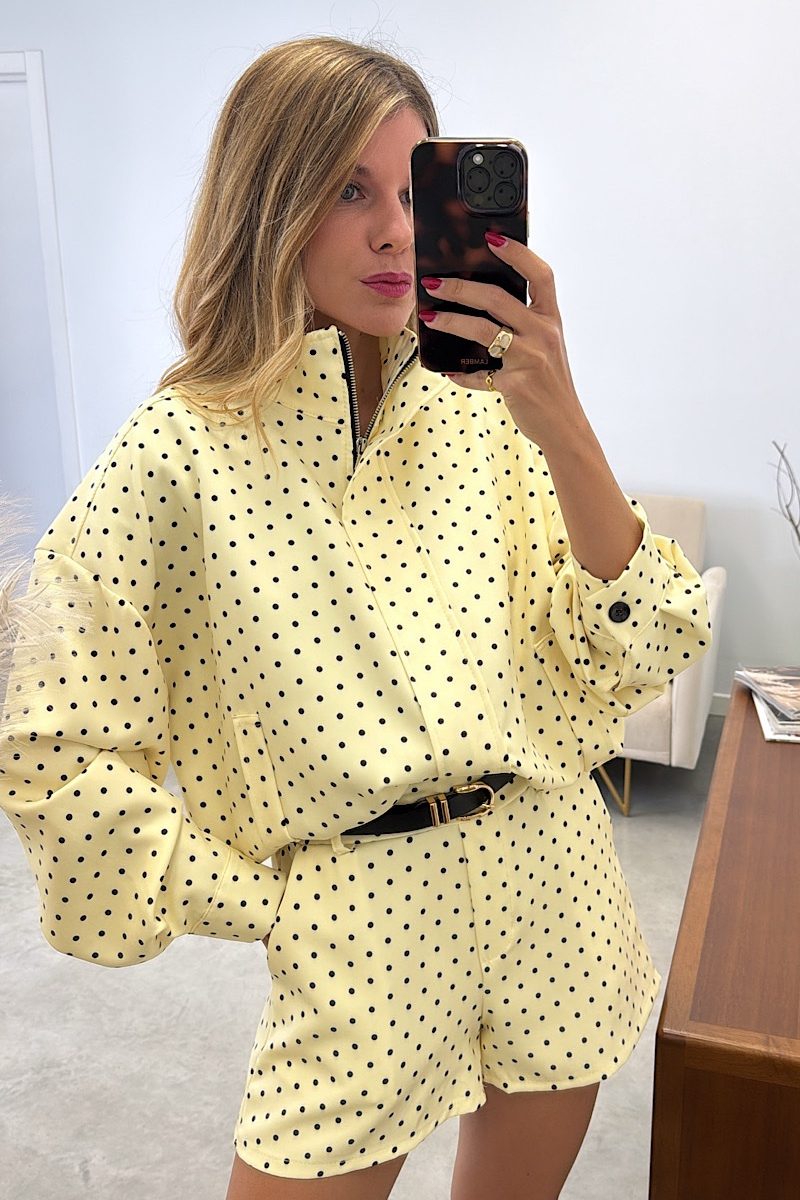 Conjunto Amarillo Topo