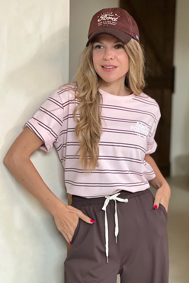 Camiseta Rosa Chic
