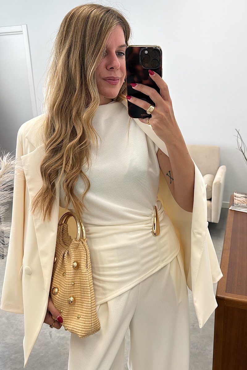 Conjunto Blanco Sophia