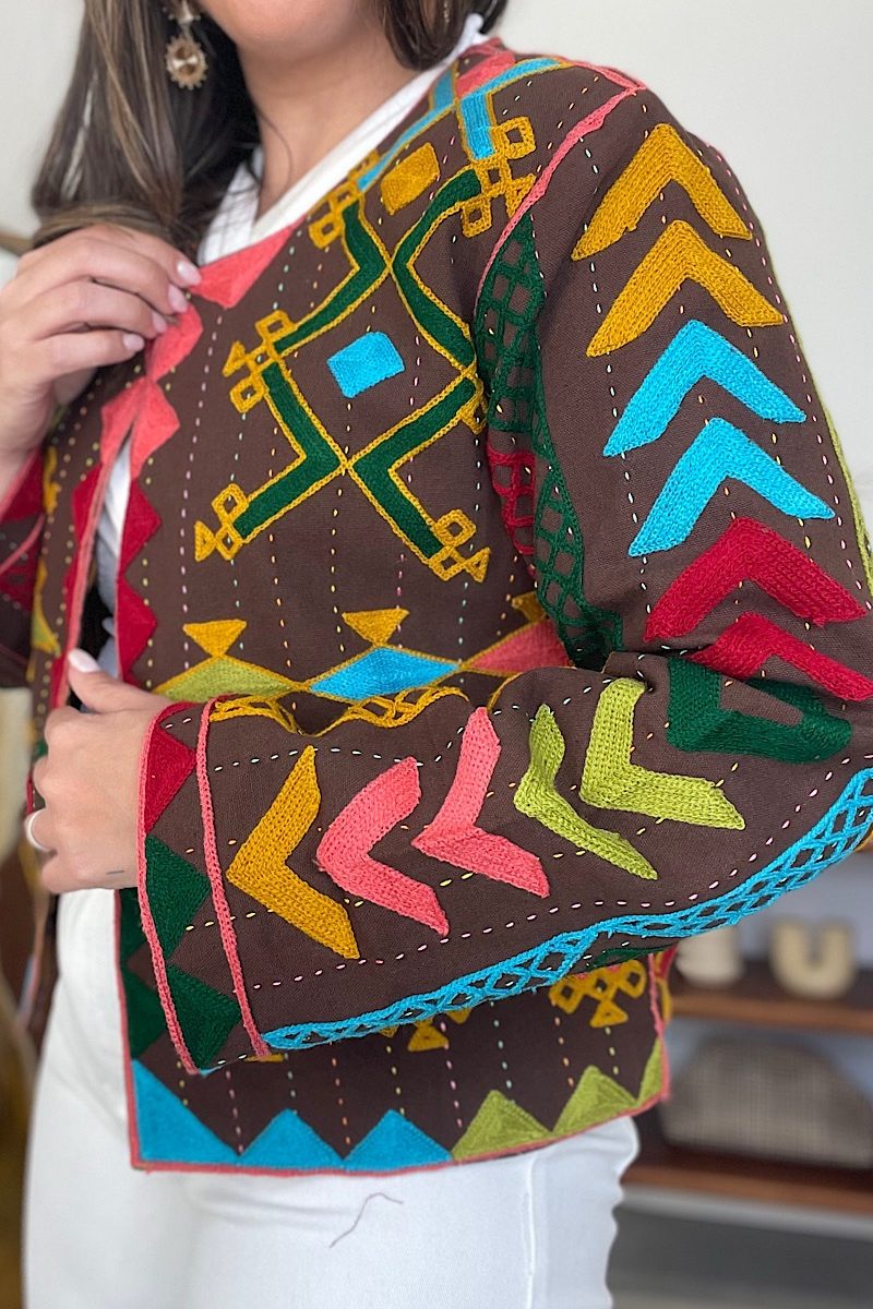 Chaqueta Marron Coachella