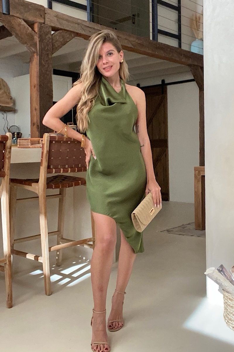 Vestido Oliva Selena