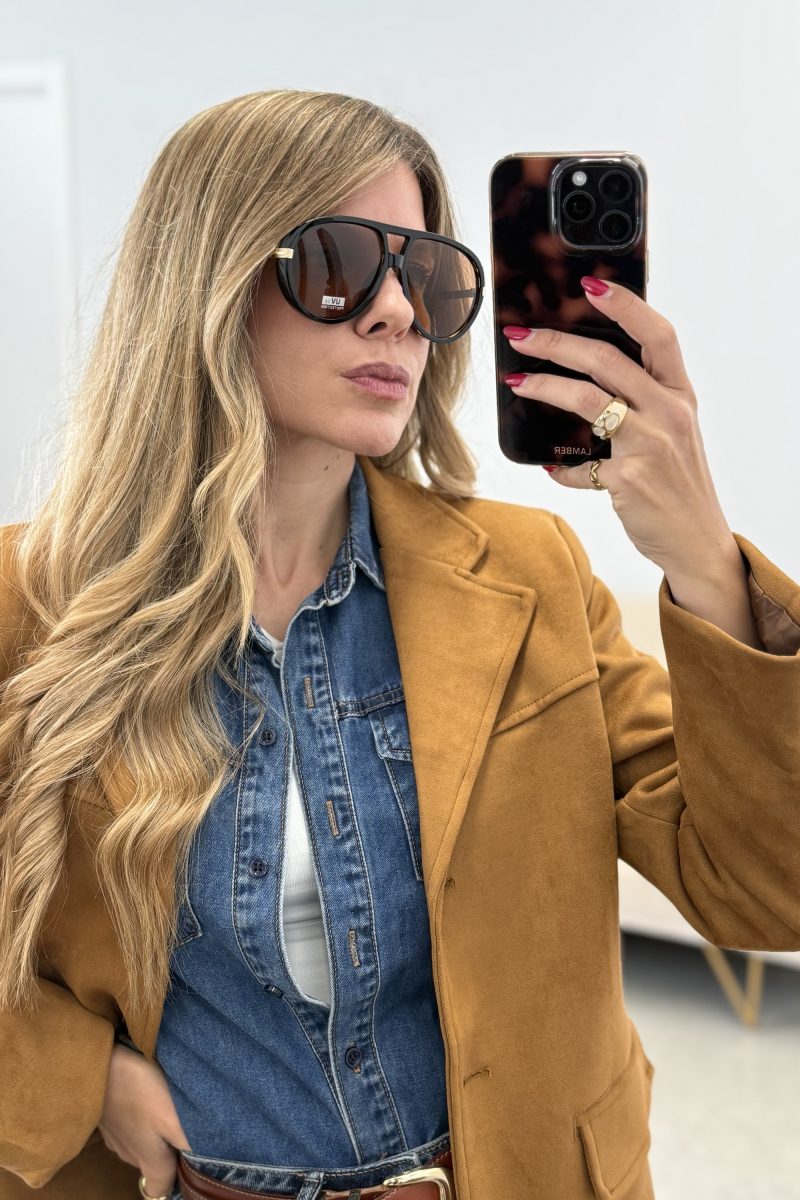 Gafas Marron Trendy