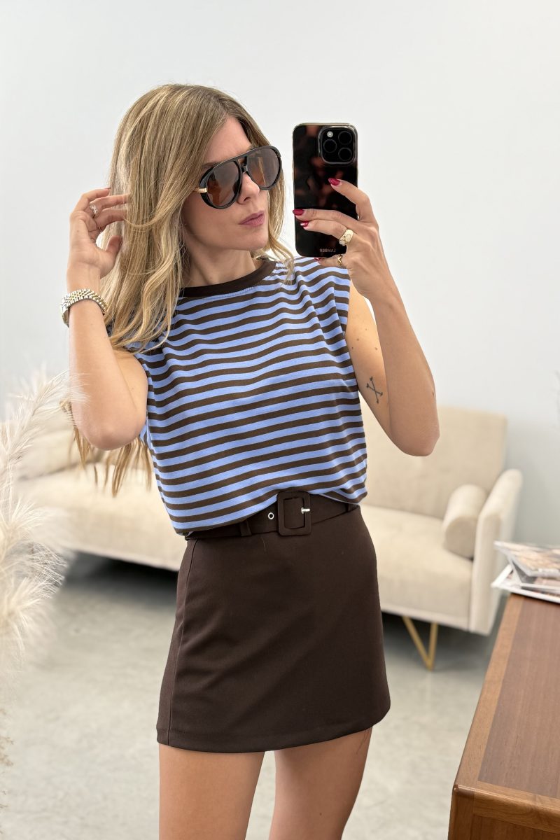 Falda Marron Susan