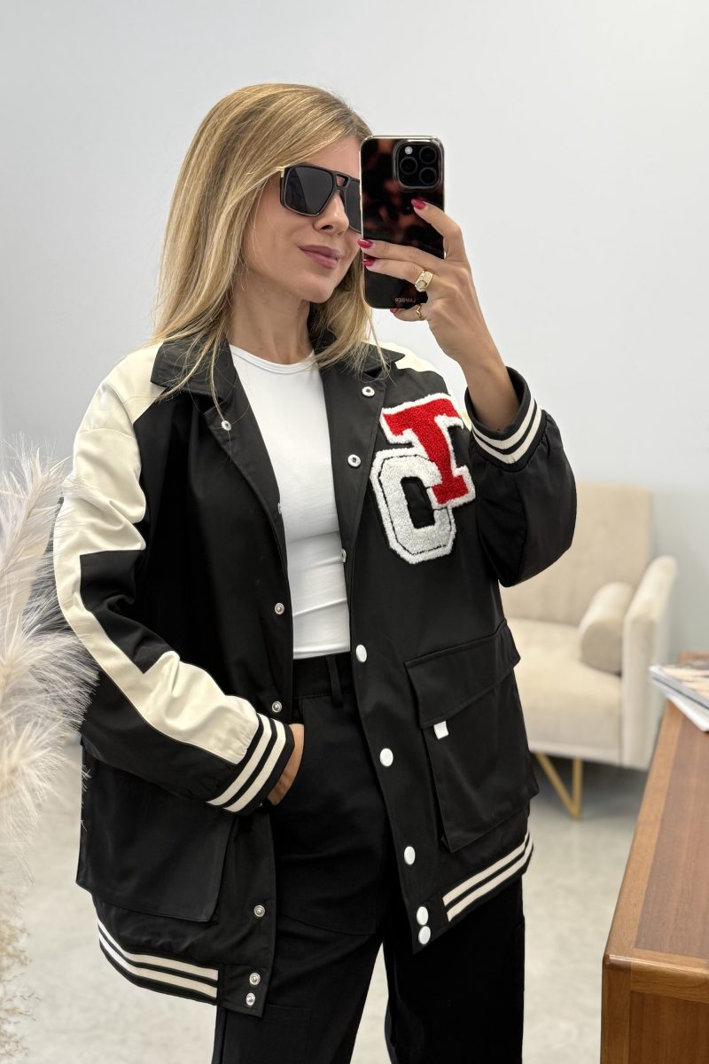 Chaqueta Negra Jackeline
