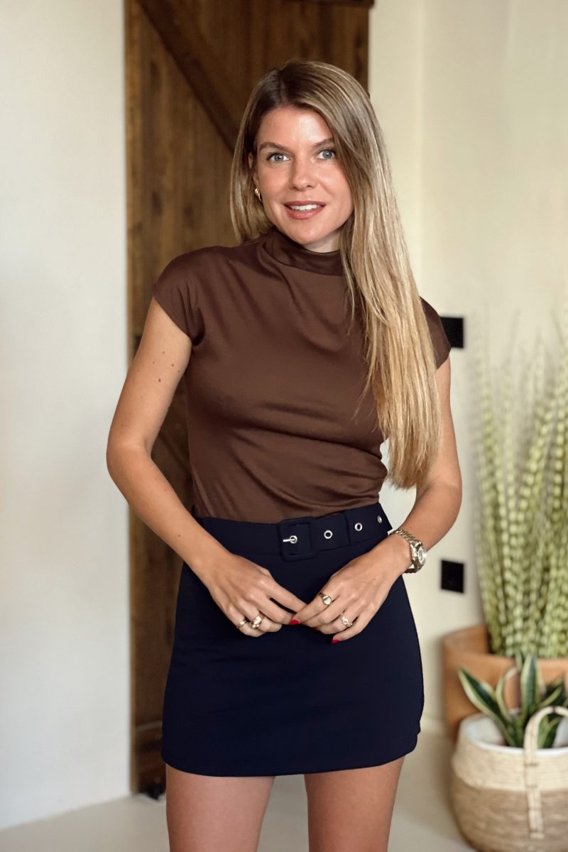 Camiseta Marron Mery