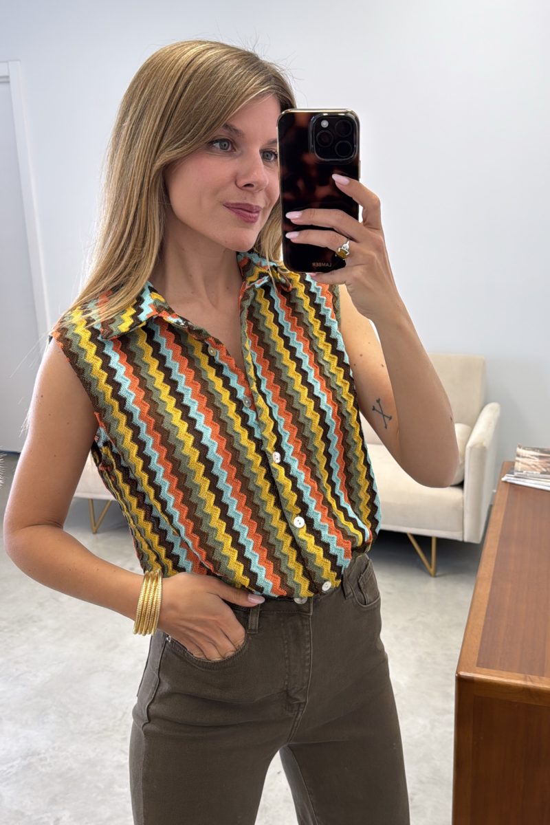 Blusa Orange Mallorca