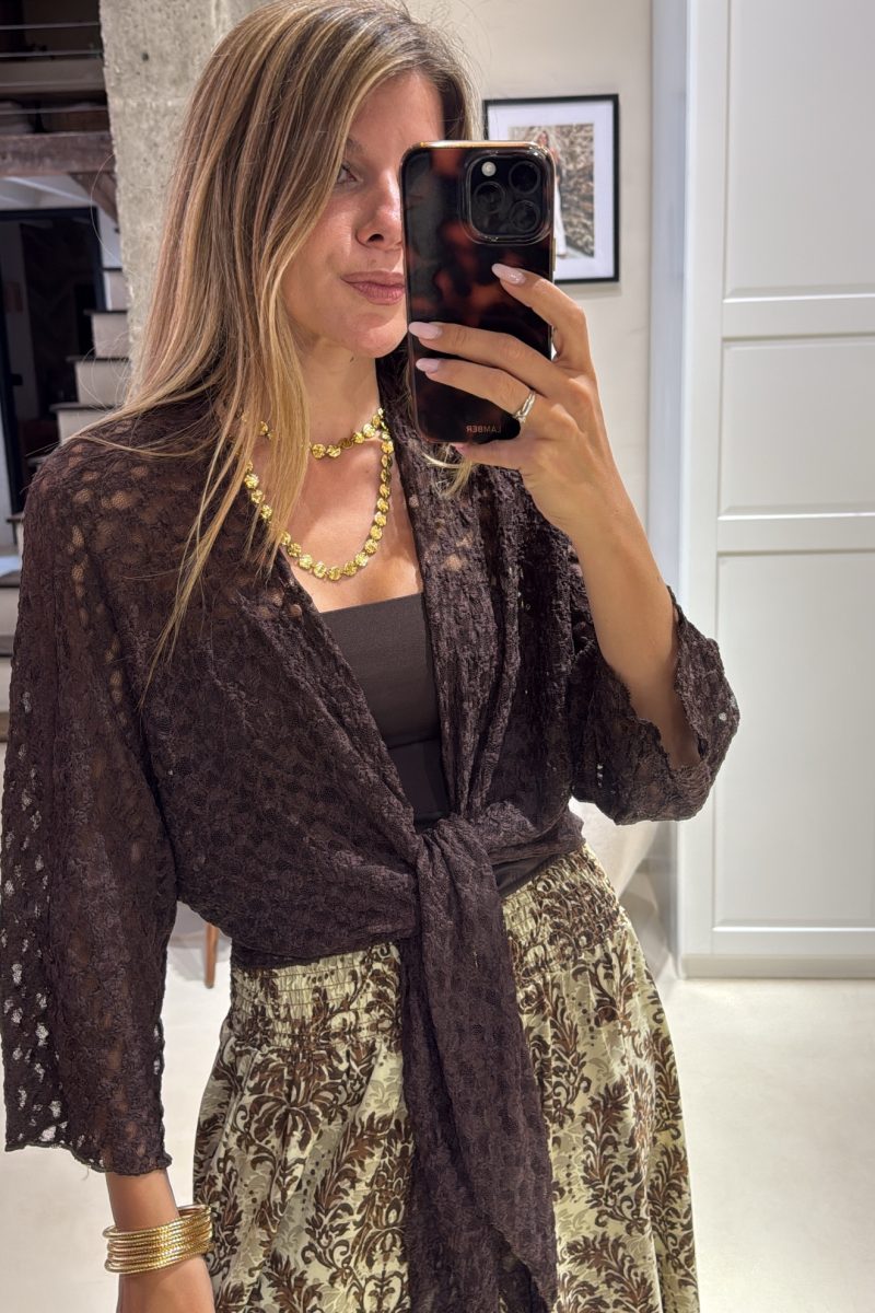 Kimono Chocolate Katia