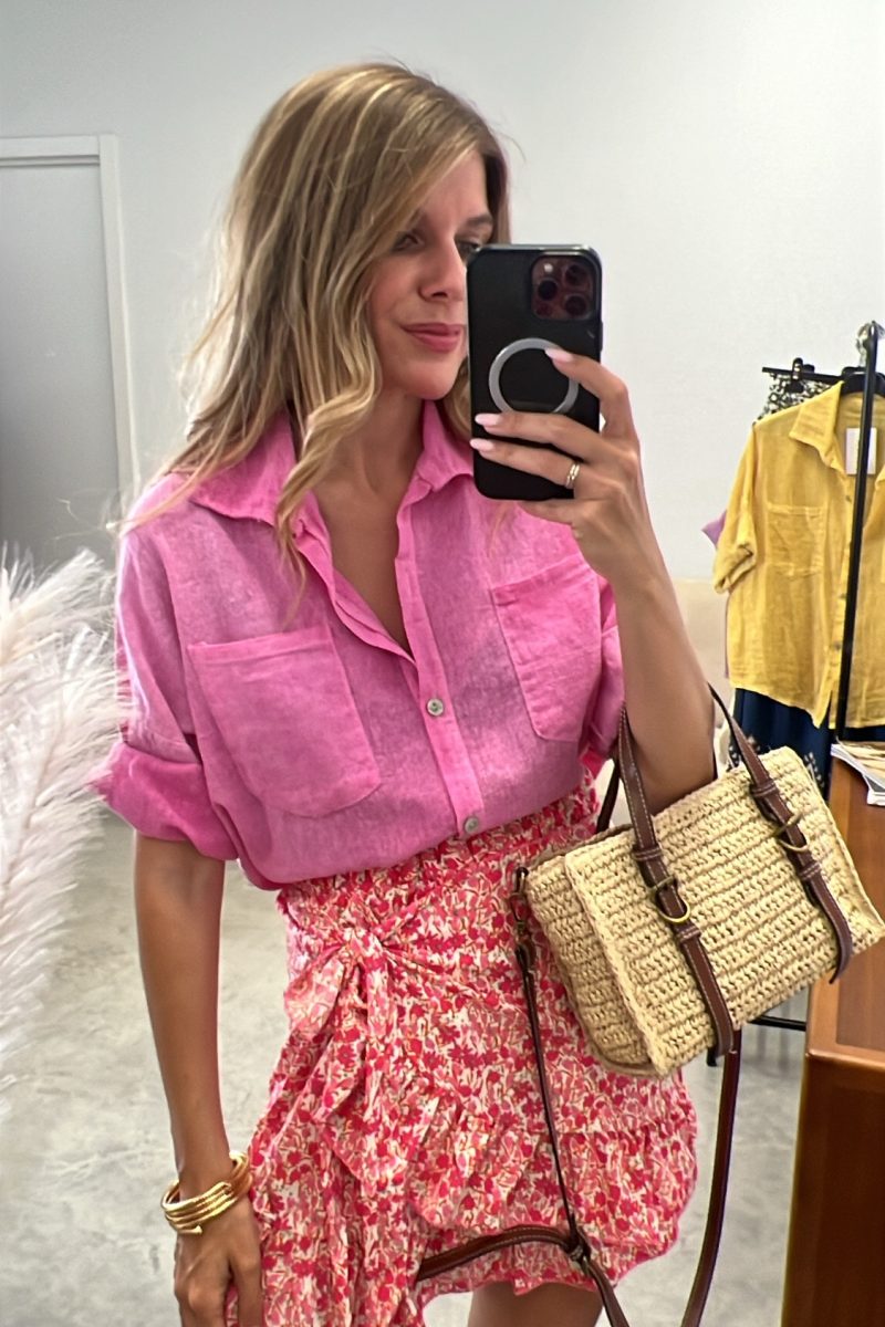 Camisa Fucsia Cotton