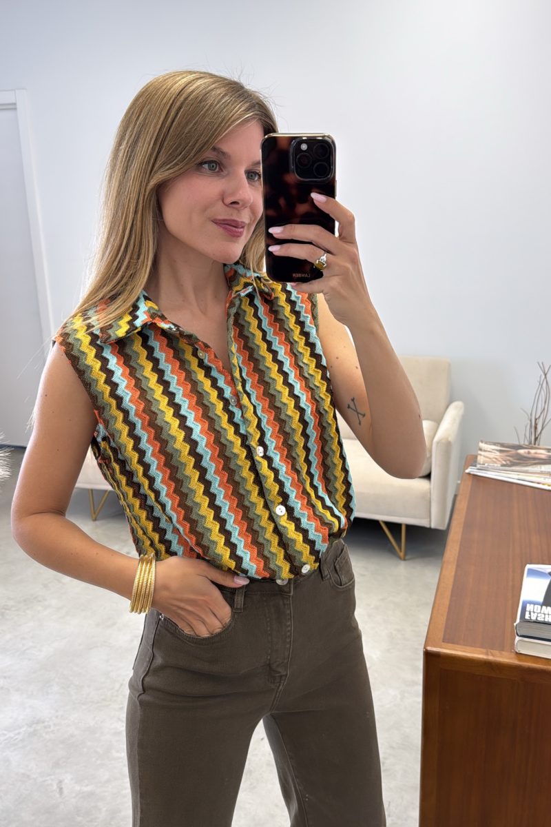 Blusa Orange Mallorca