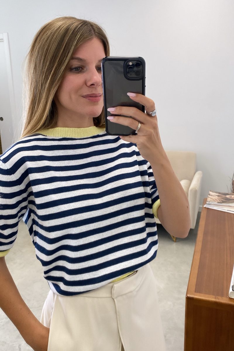 Jersey Navy Amarillo