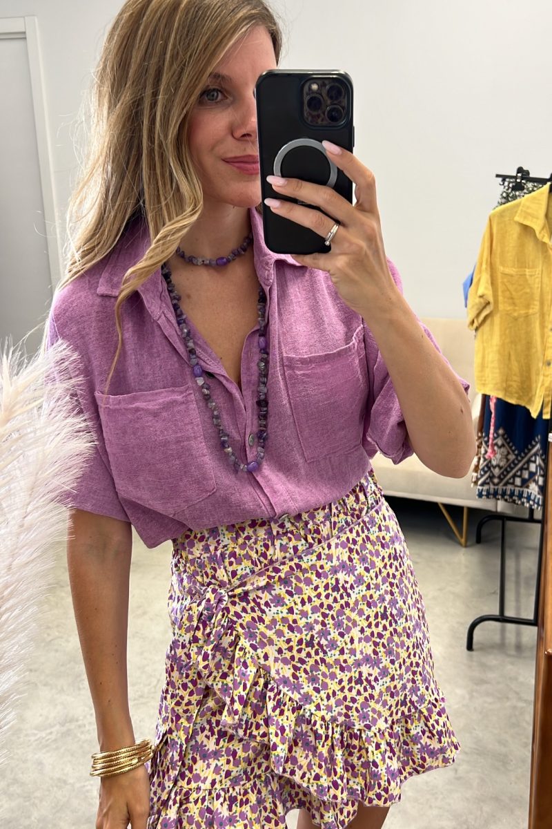 Camisa Buganvilla Cotton