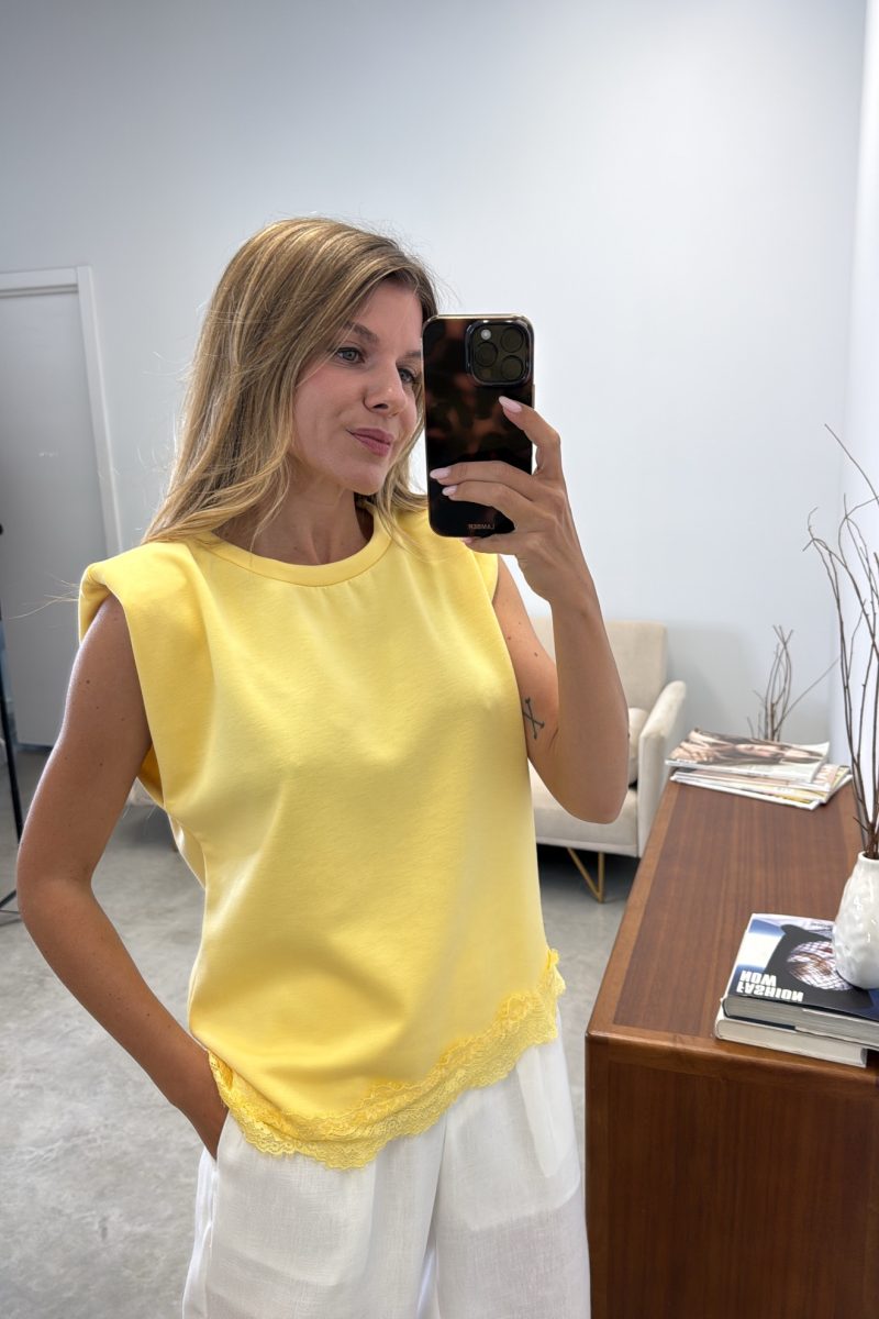 Camiseta Amarilla Queen