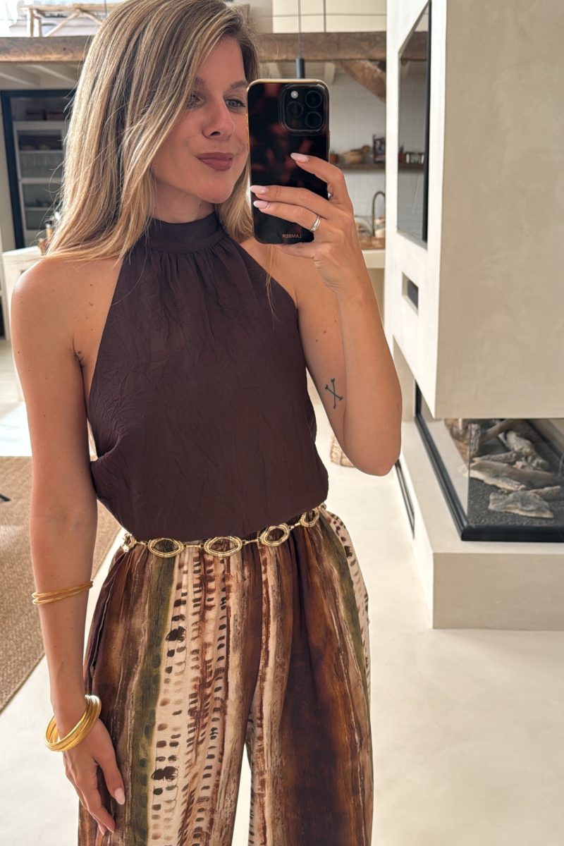 Blusa Chocolate Athenas