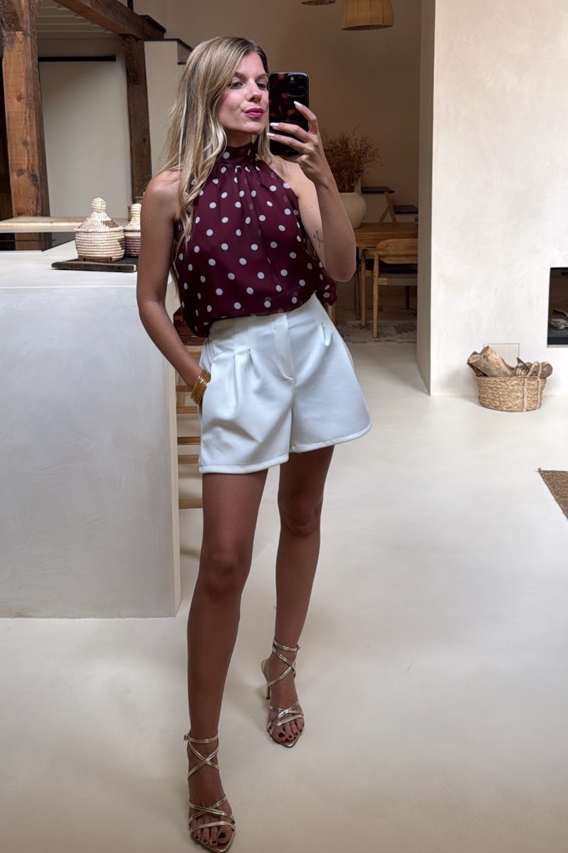 Blusa Burdeos Triana