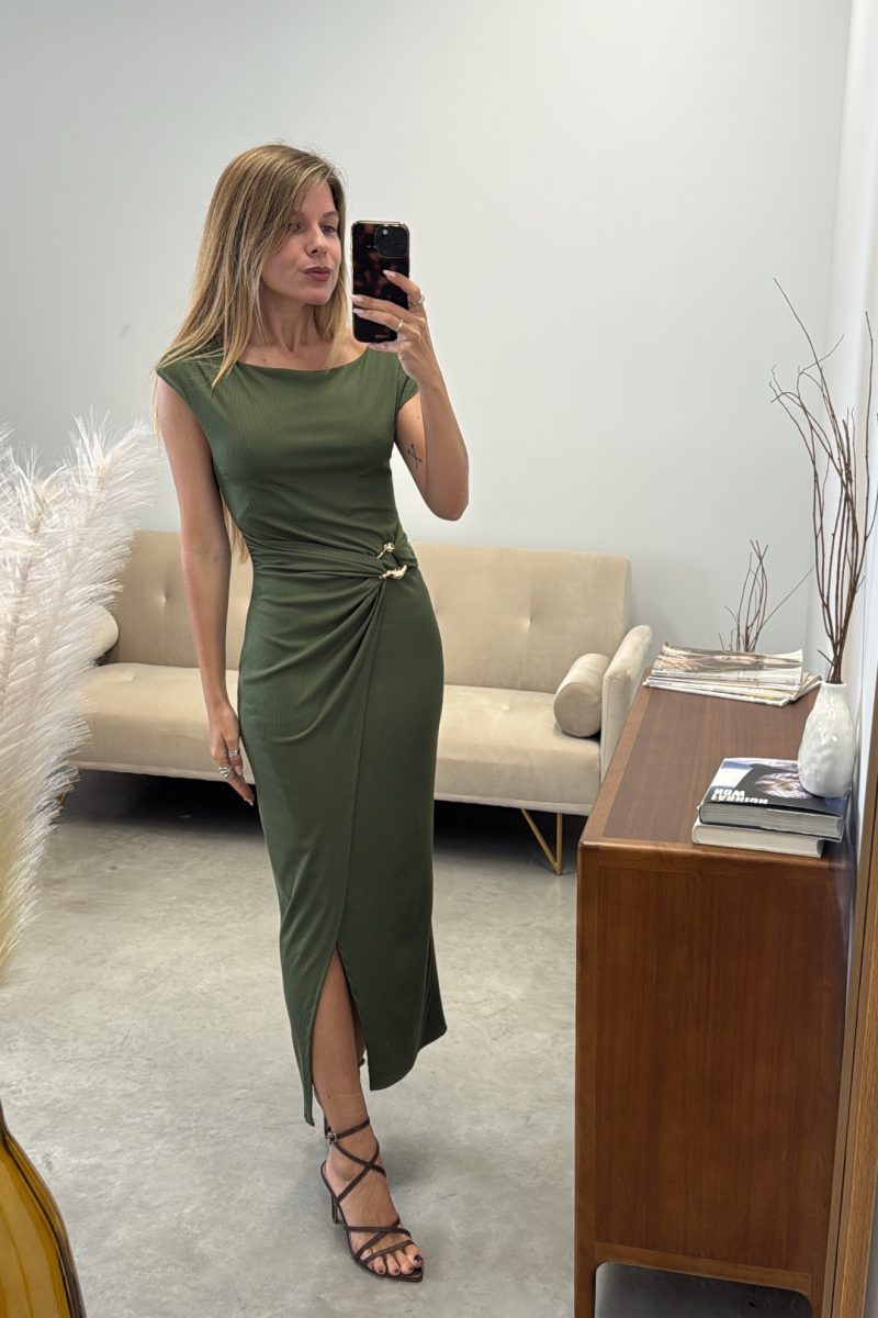 Vestido Kaki Lorena