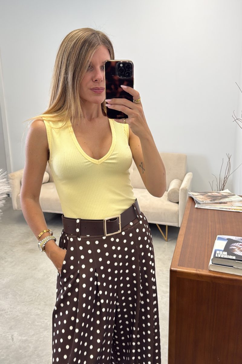 Camiseta Amarilla Canale