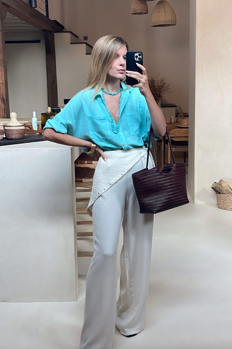 Pantalon Beige Bandana