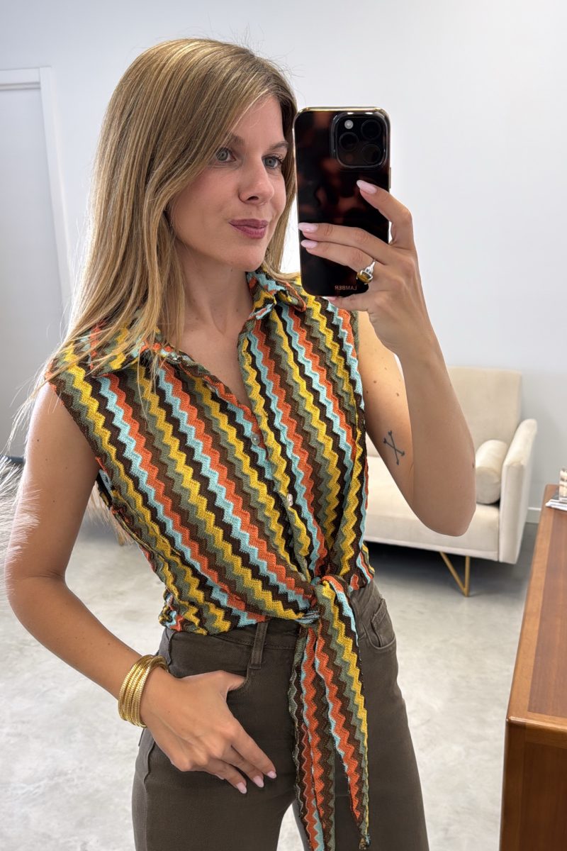 Blusa Orange Mallorca