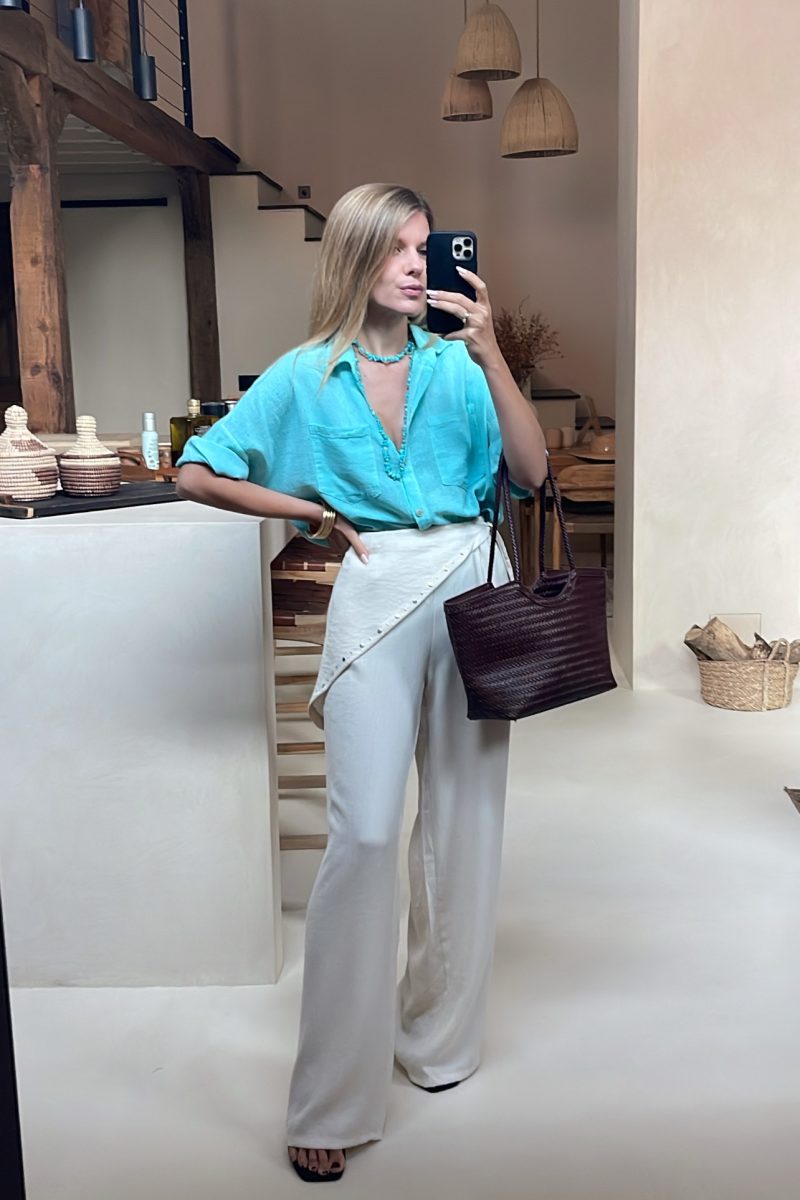 Pantalon Beige Bandana