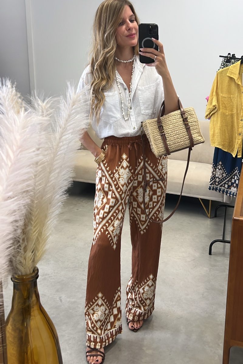 Pantalon Camel Azteca