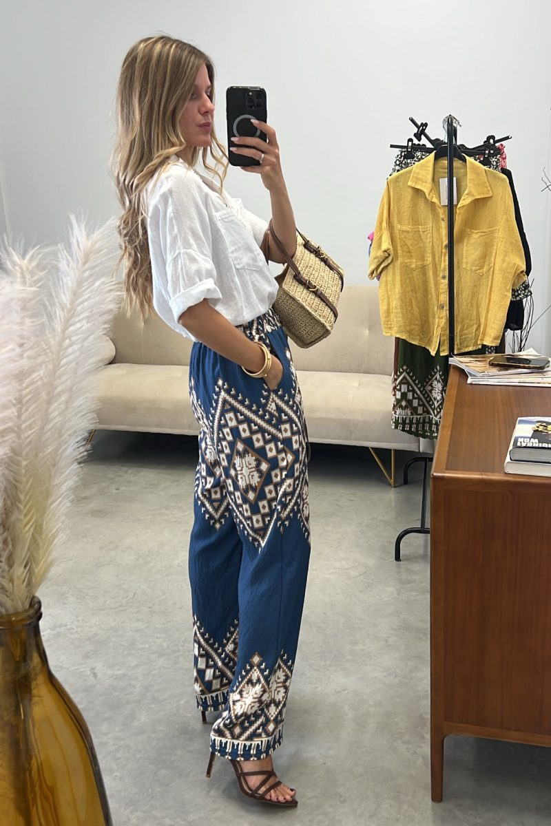 Pantalon Marino Azteca