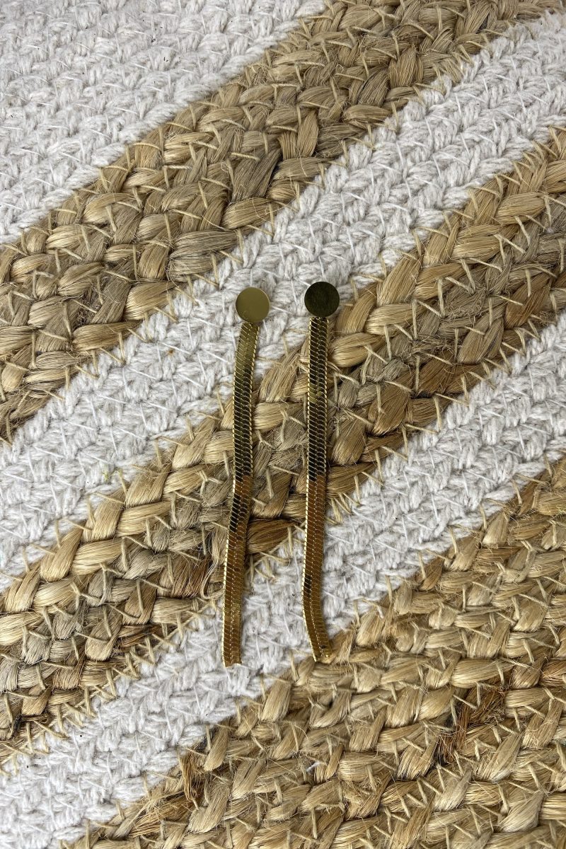 Pendiente Dorado Sammy