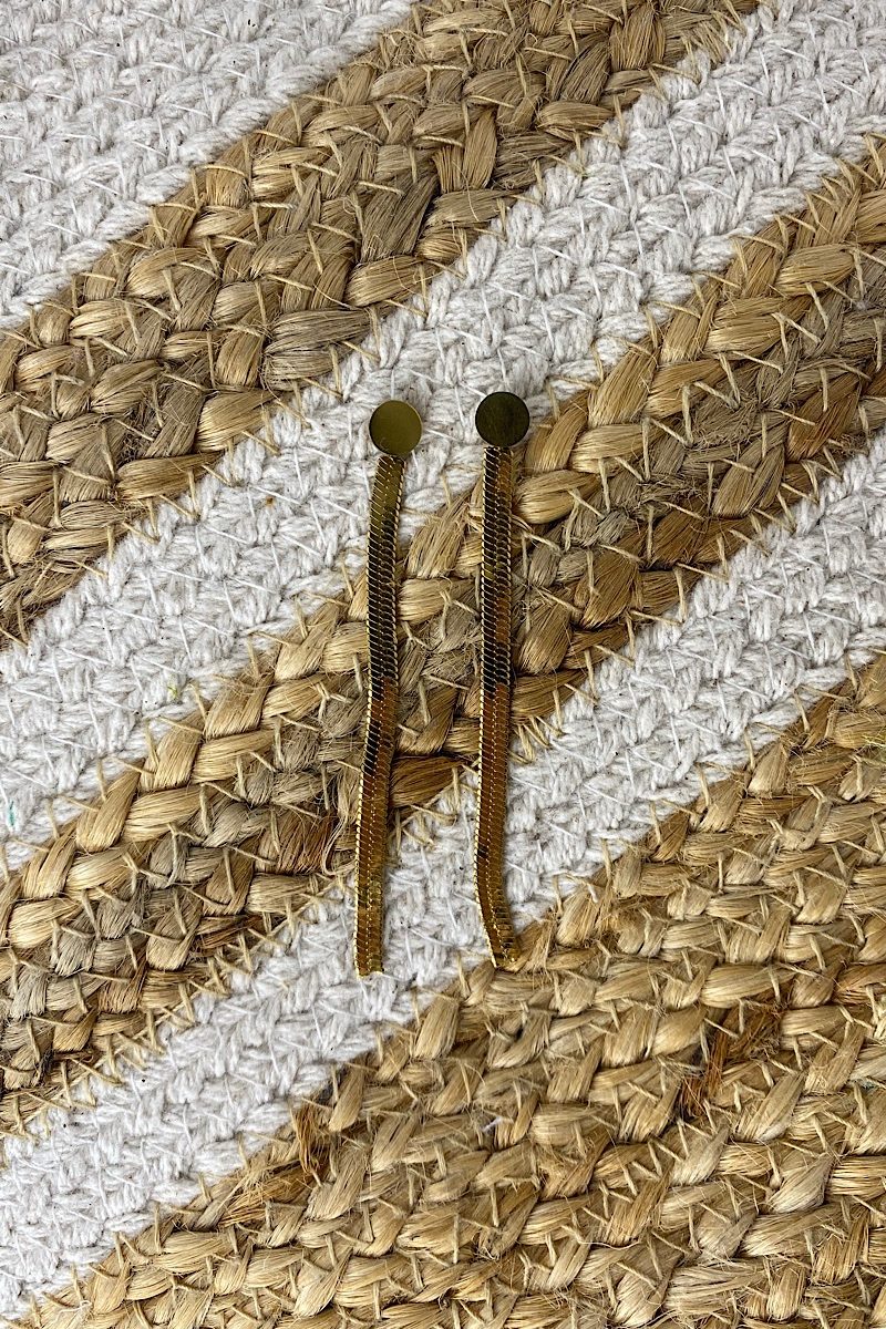 Pendiente Dorado Sammy