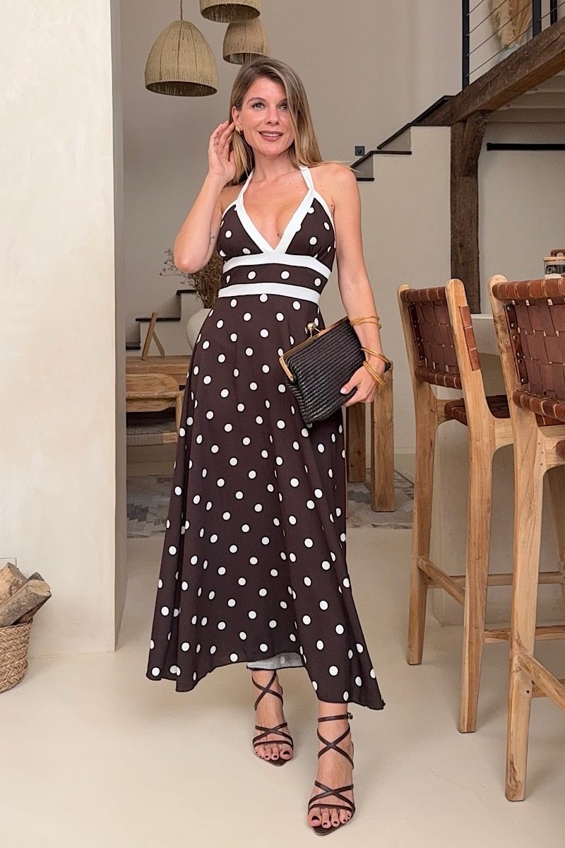 Vestido Marron Julia