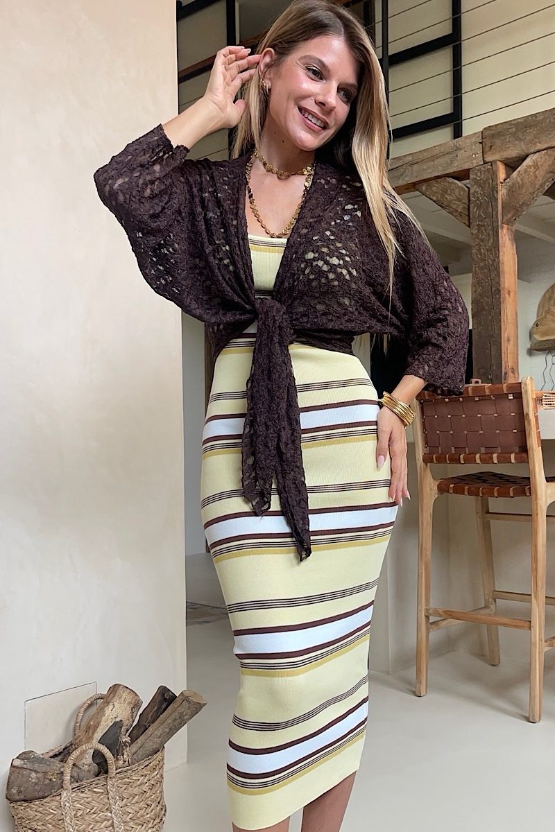 Kimono Chocolate Katia