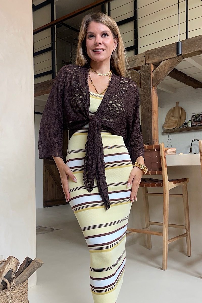 Kimono Chocolate Katia