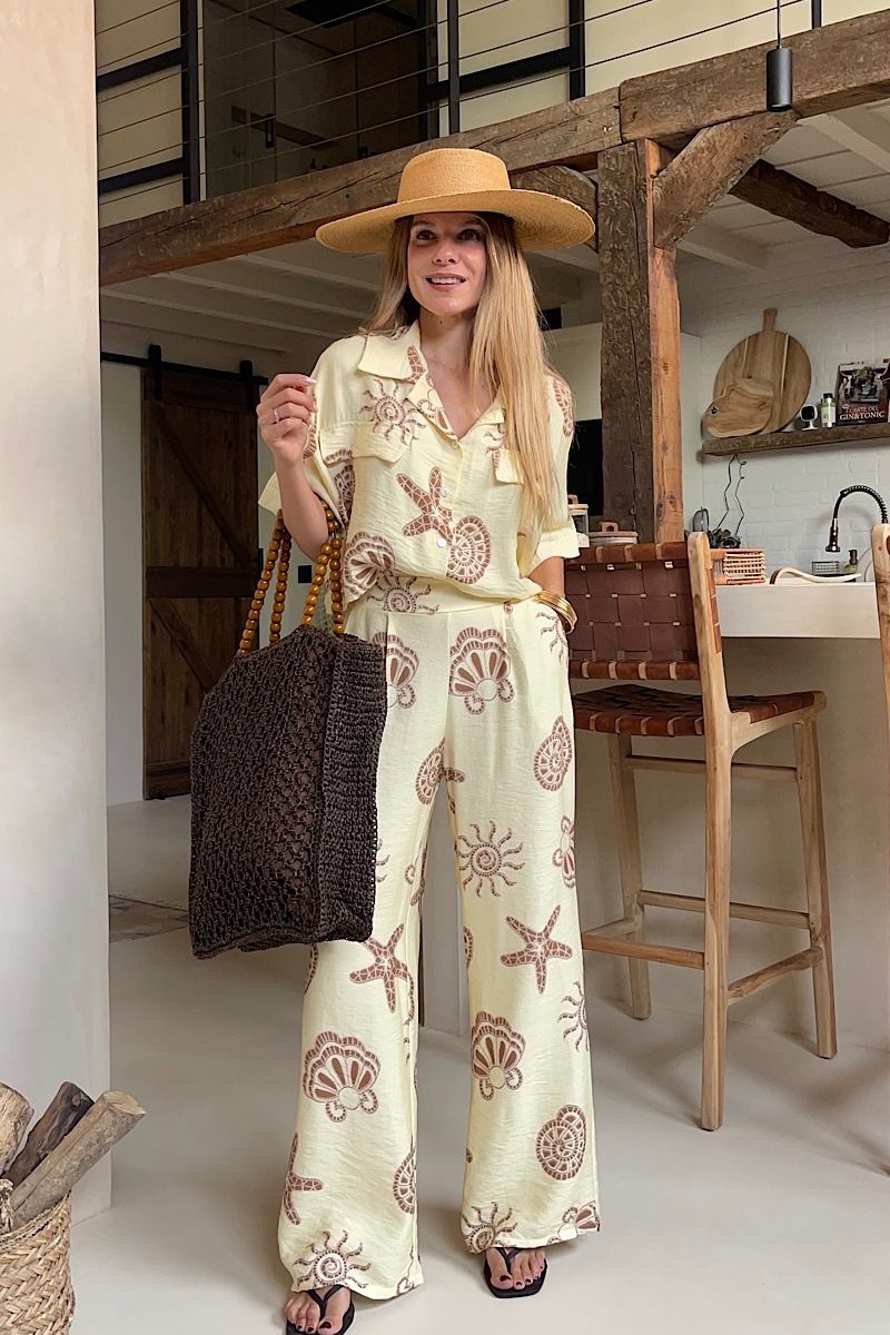 Conjunto Amarillo Star