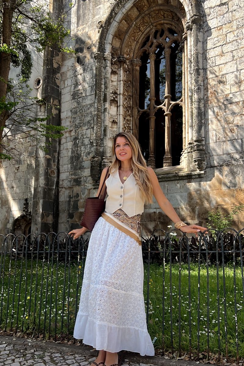 Falda Blanca Belen