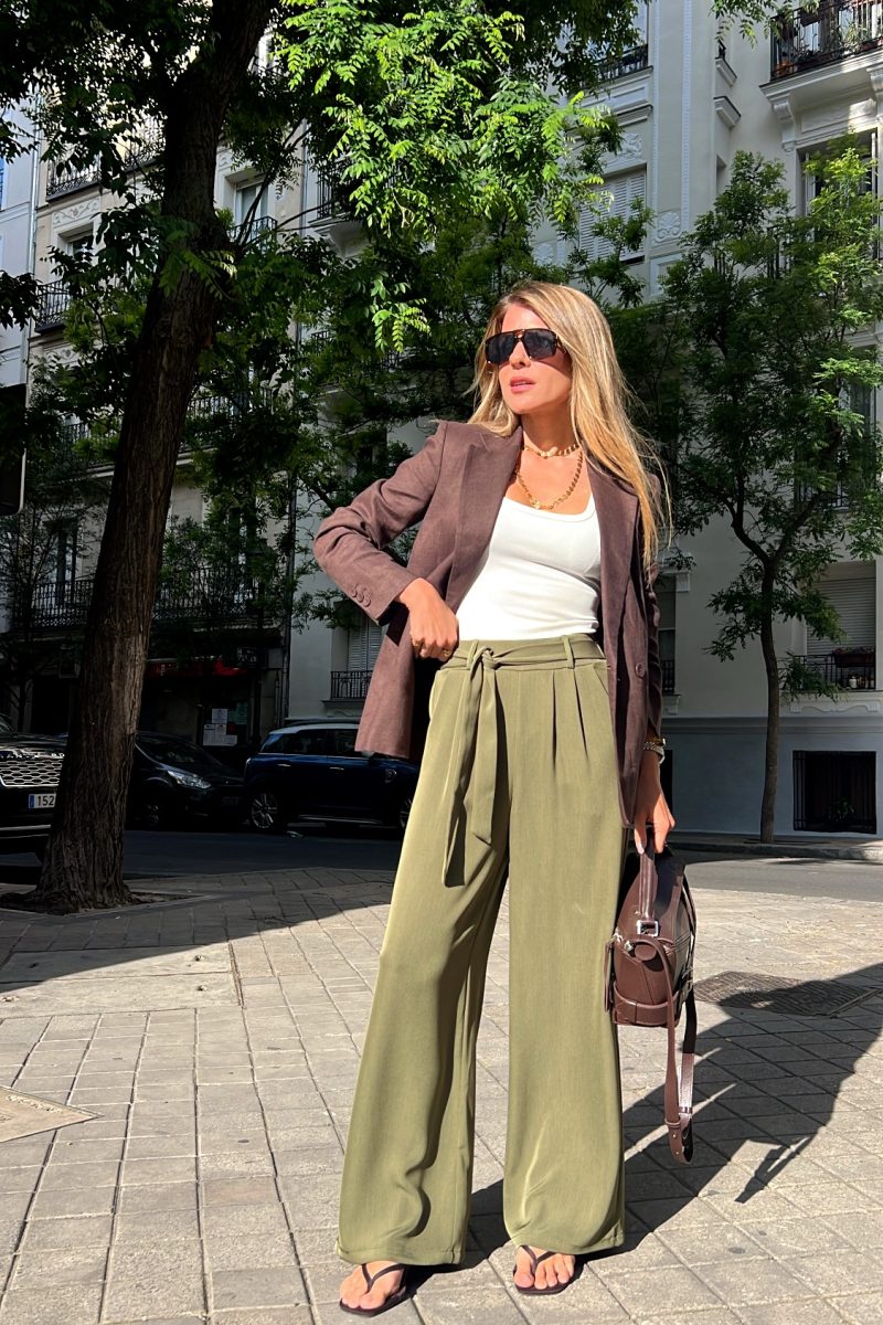 Pantalon Kaki Blanca